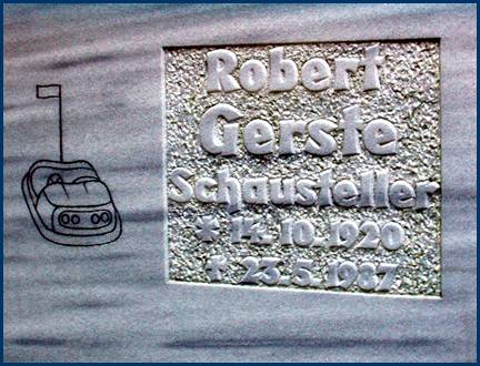 Dig Gerste-Schausteller-Grab MI 30