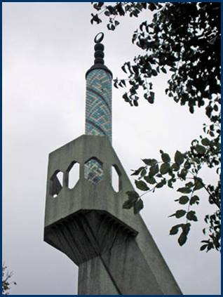 Dig Minarettspitze Bilal-Moschee 28