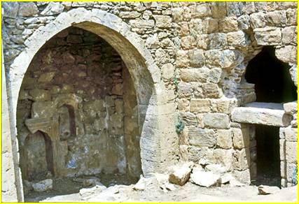 Eingang zum Kirchengewlbe Mks 158-4