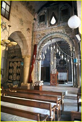 Mar Barsomo innen - Midyat 16-10