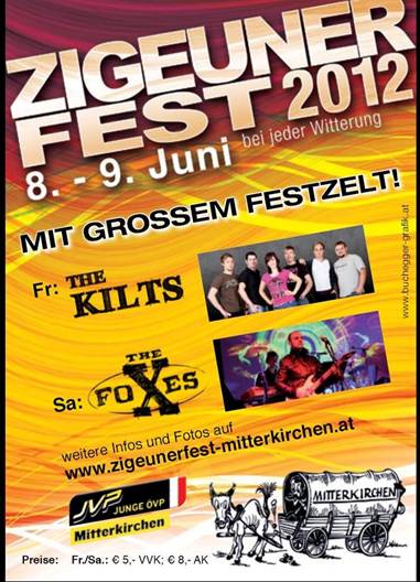 Zigeunerfest Mitterkirchen - Plakat